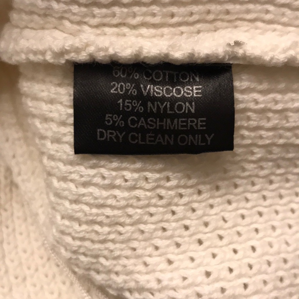 NWOT Timo Weiland white fringe sweater dress - Picture 4 of 8